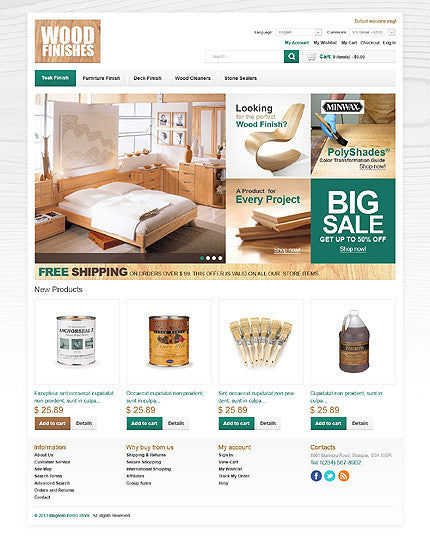 Magento Themes - GoWebBaby.Com