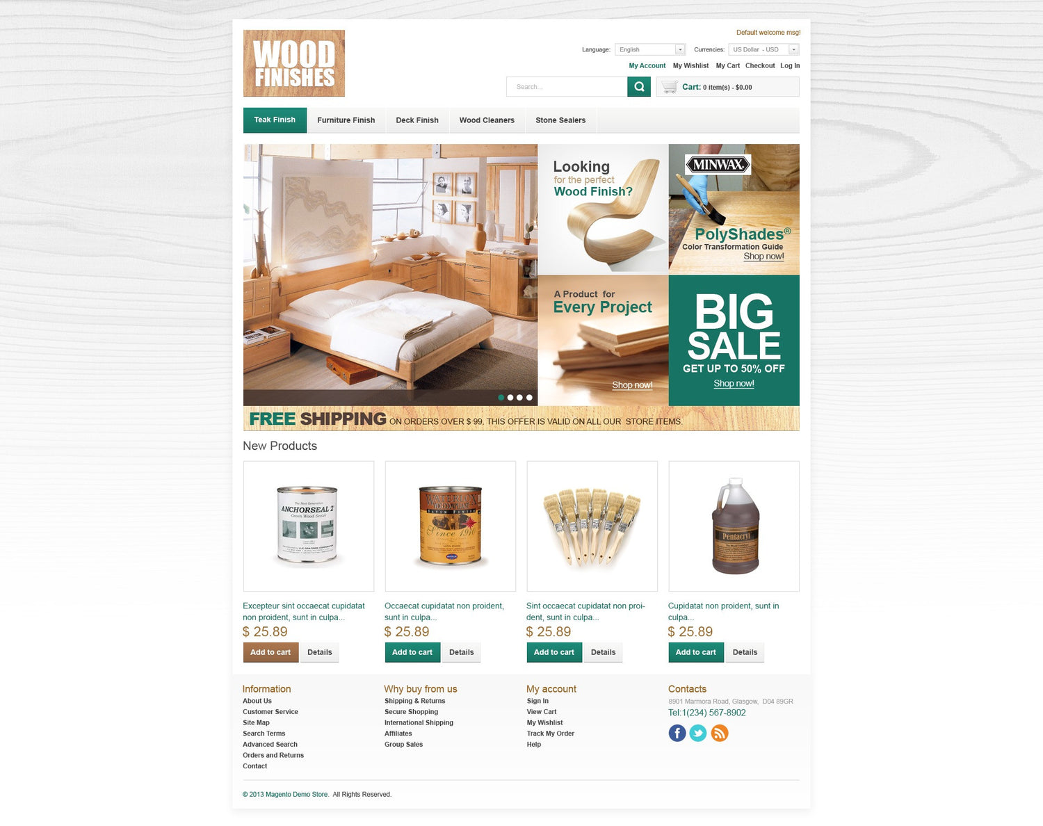 Magento Themes - GoWebBaby.Com