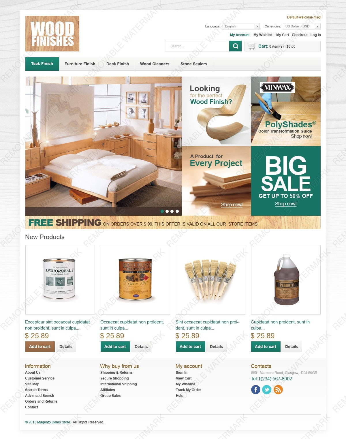 Magento Themes - GoWebBaby.Com