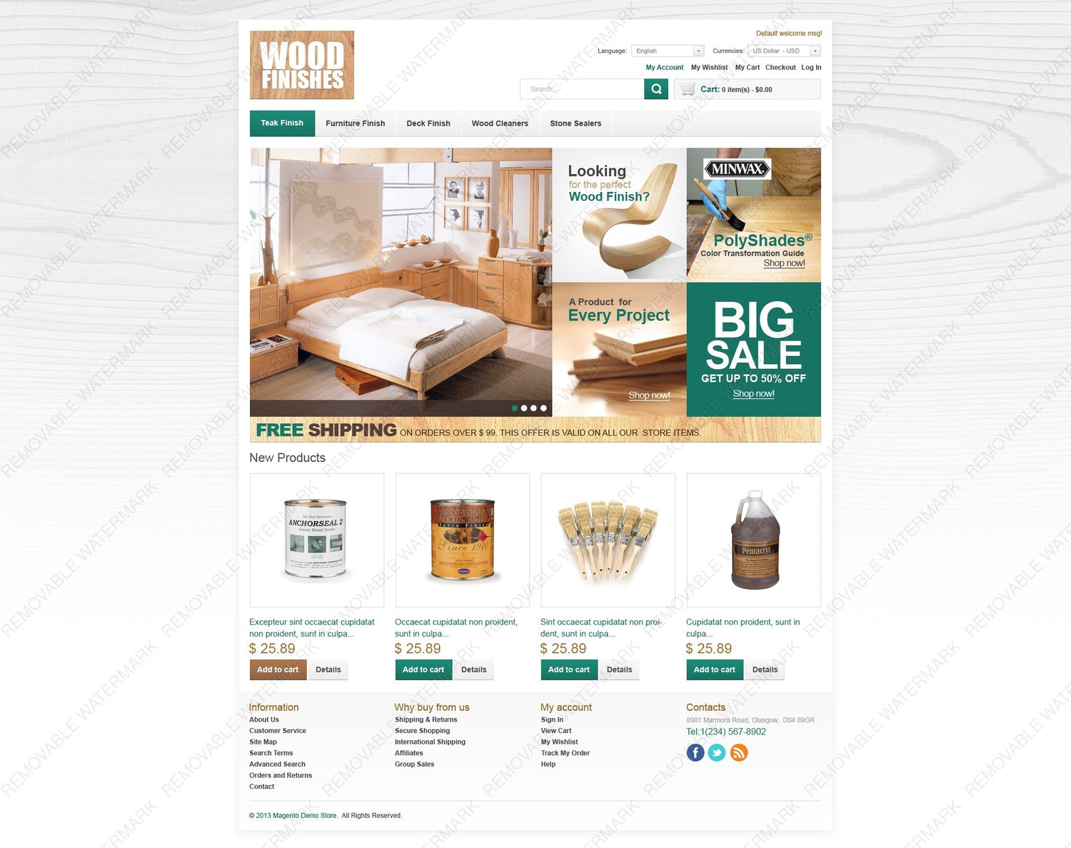 Magento Themes - GoWebBaby.Com