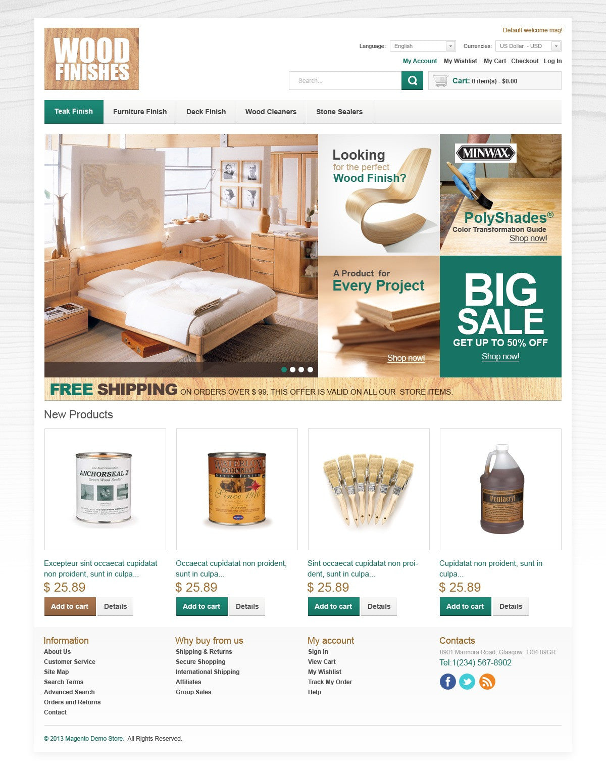 Magento Themes - GoWebBaby.Com
