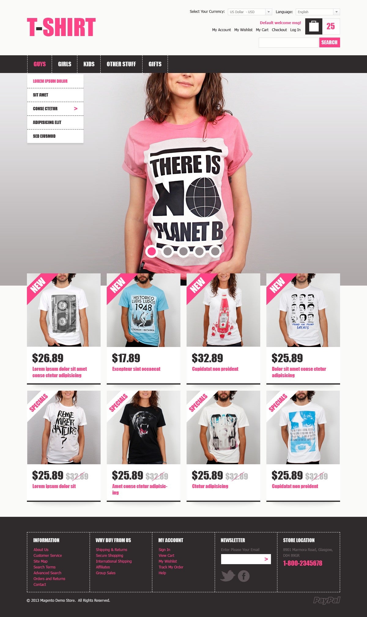 Magento Themes - GoWebBaby.Com