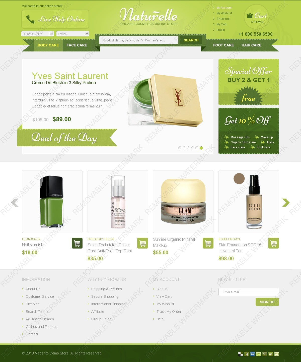 Magento Themes - GoWebBaby.Com