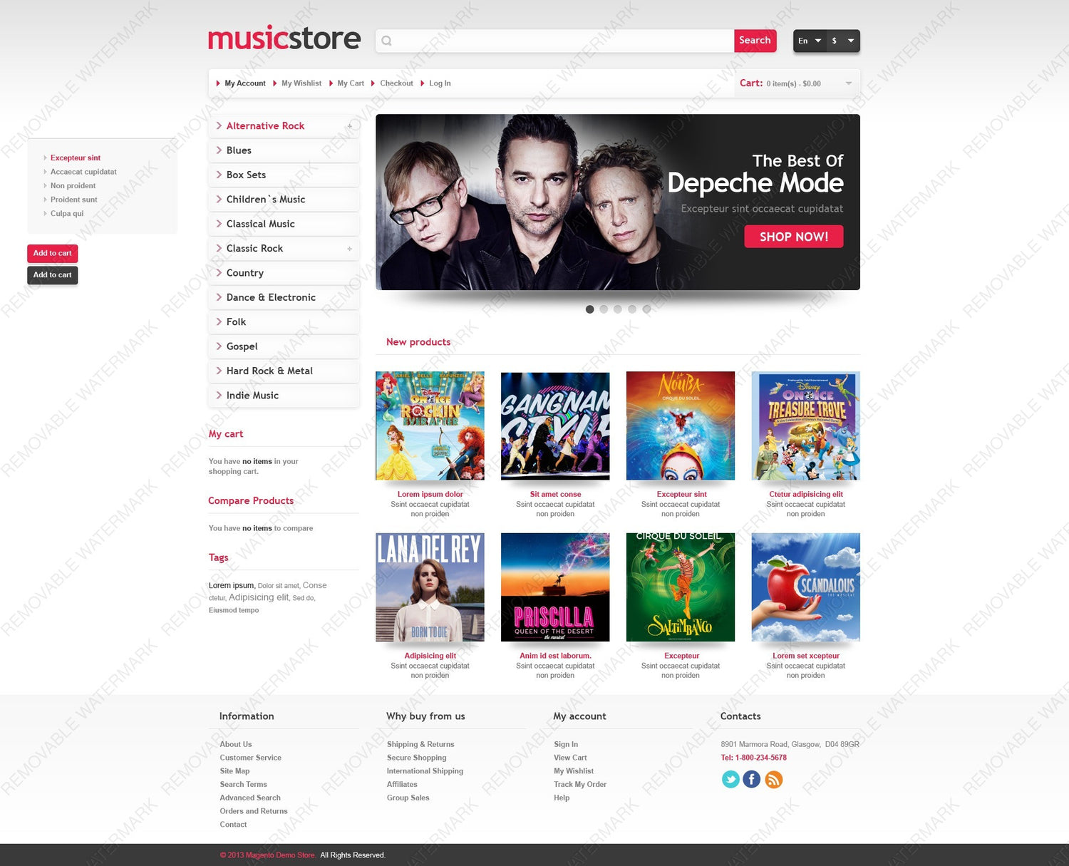 Magento Themes - GoWebBaby.Com