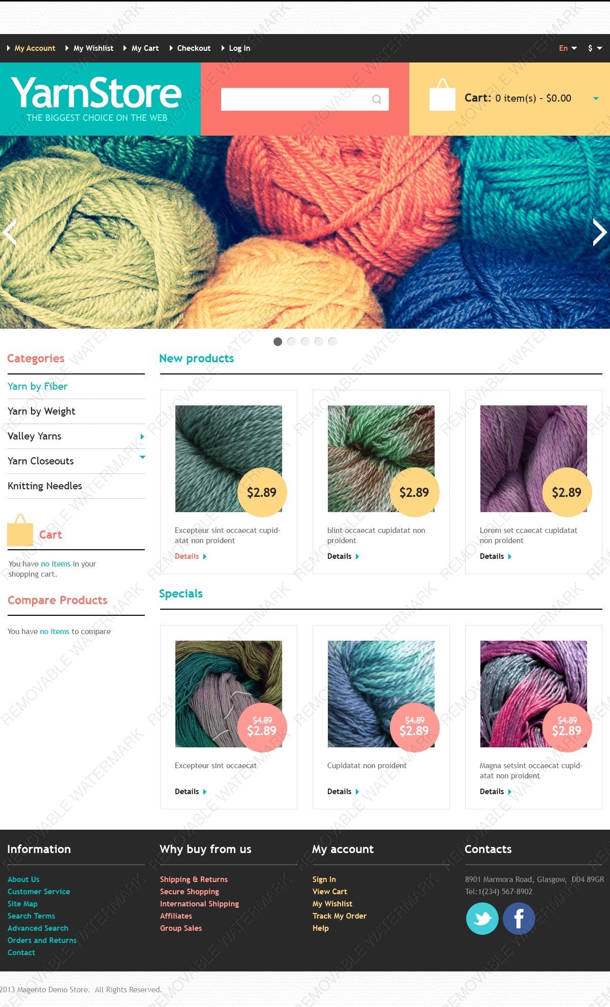 Magento Themes - GoWebBaby.Com