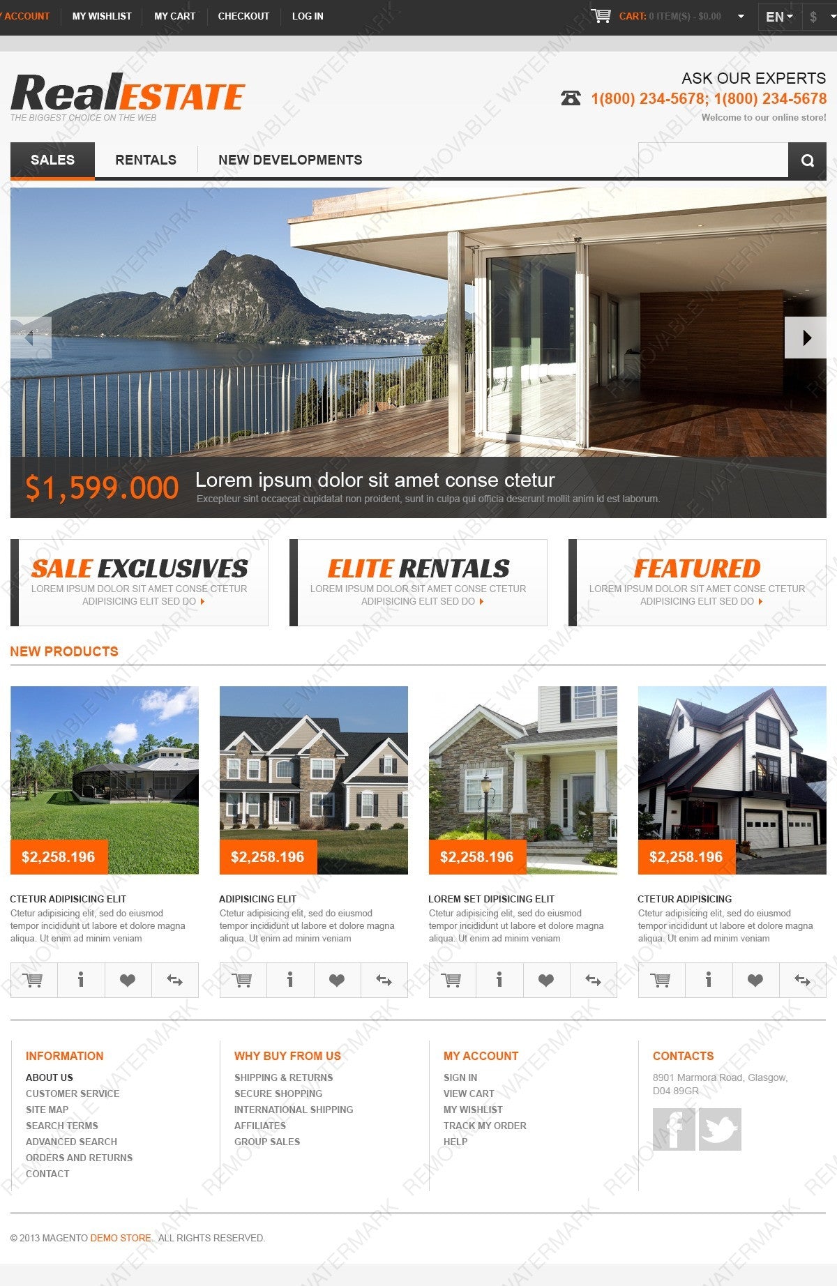 Magento Themes - GoWebBaby.Com