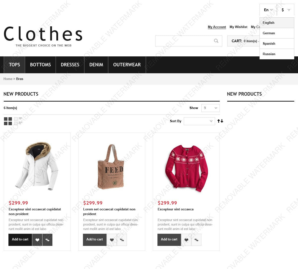 Magento Themes - GoWebBaby.Com