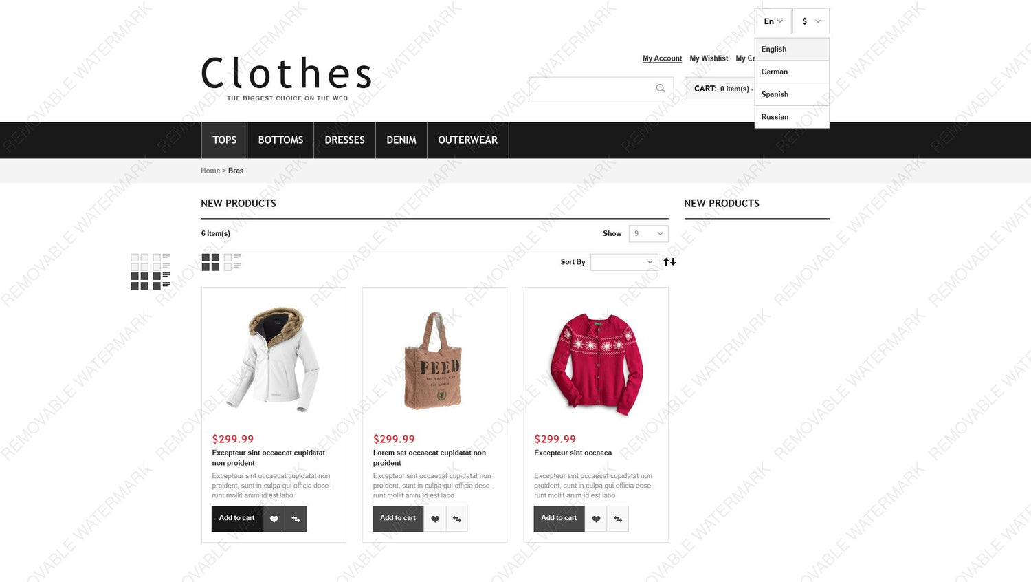 Magento Themes - GoWebBaby.Com