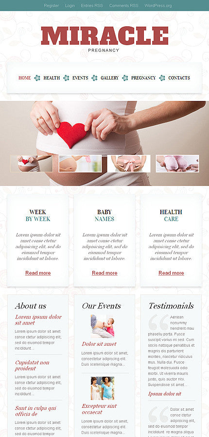 WordPress Themes - GoWebBaby.Com