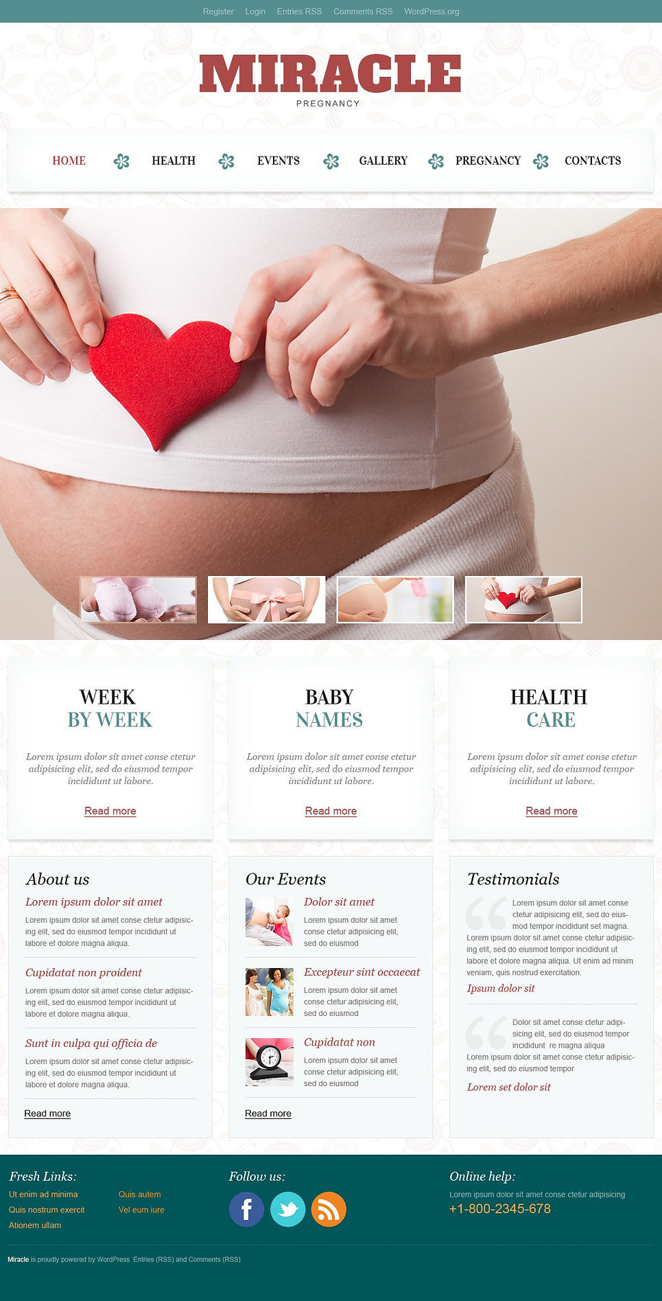 WordPress Themes - GoWebBaby.Com