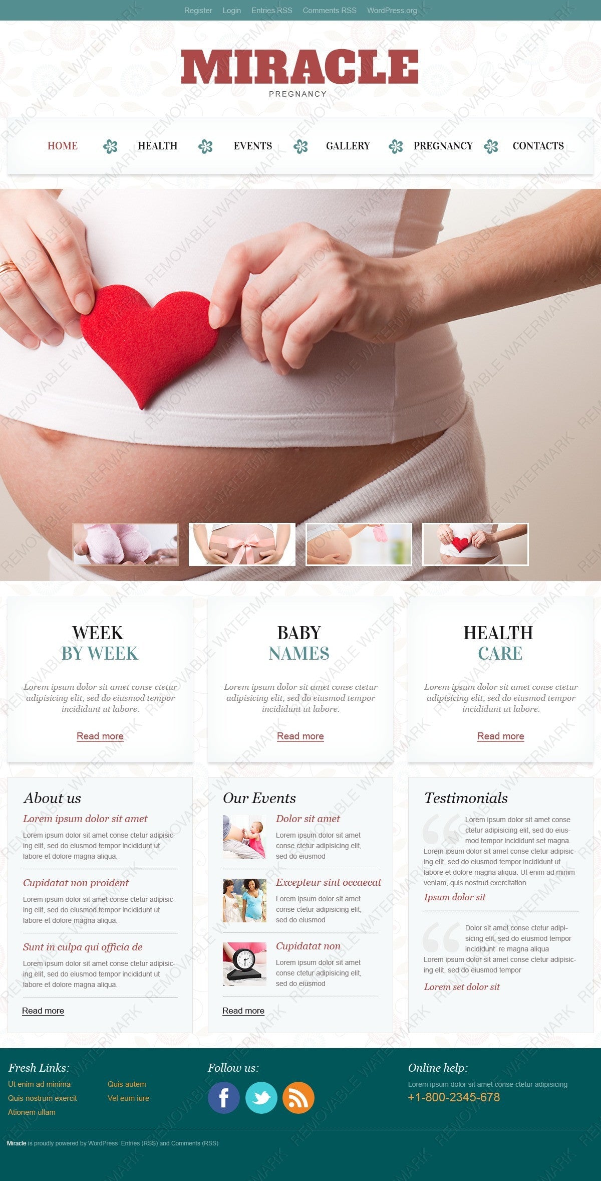 WordPress Themes - GoWebBaby.Com