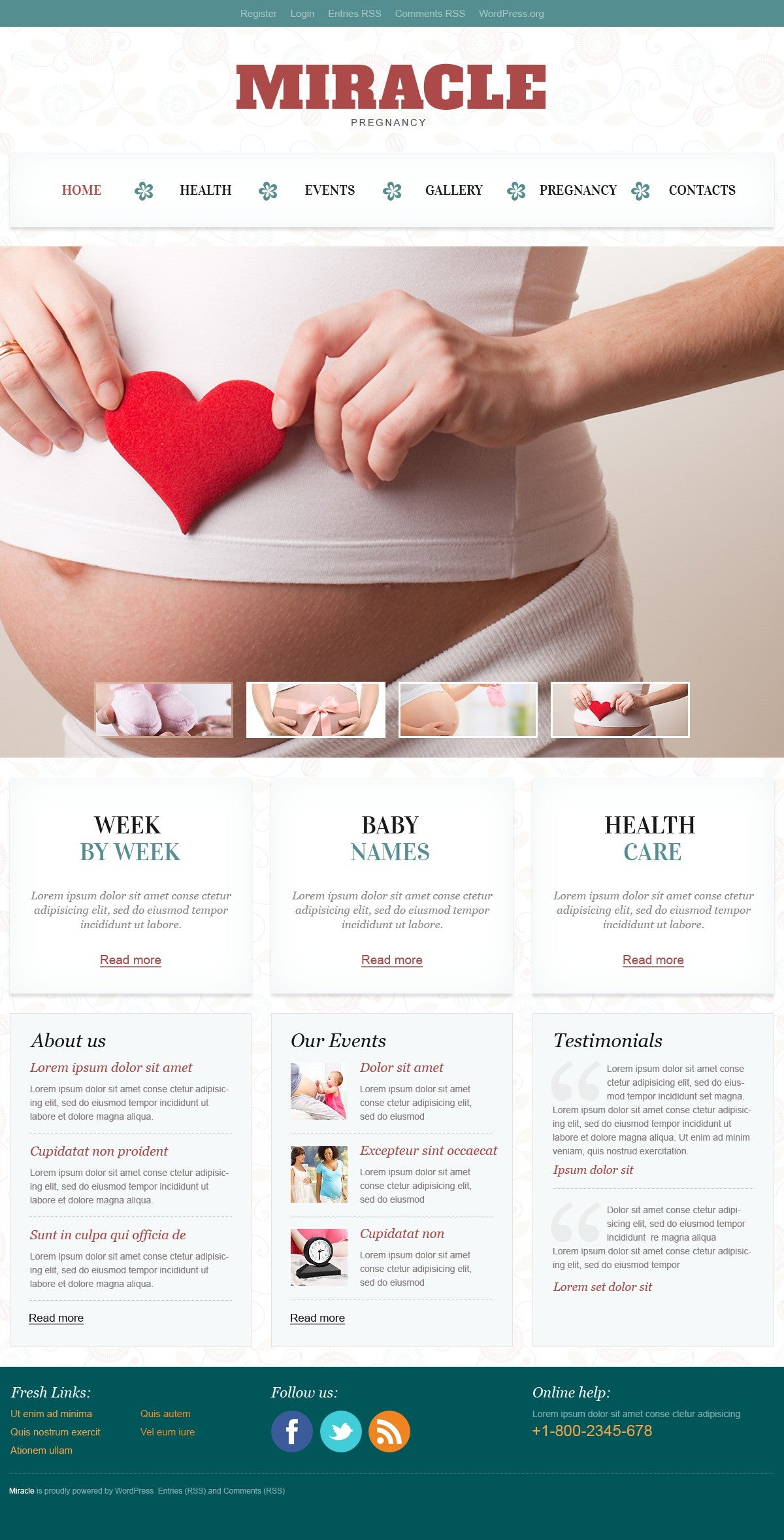 WordPress Themes - GoWebBaby.Com