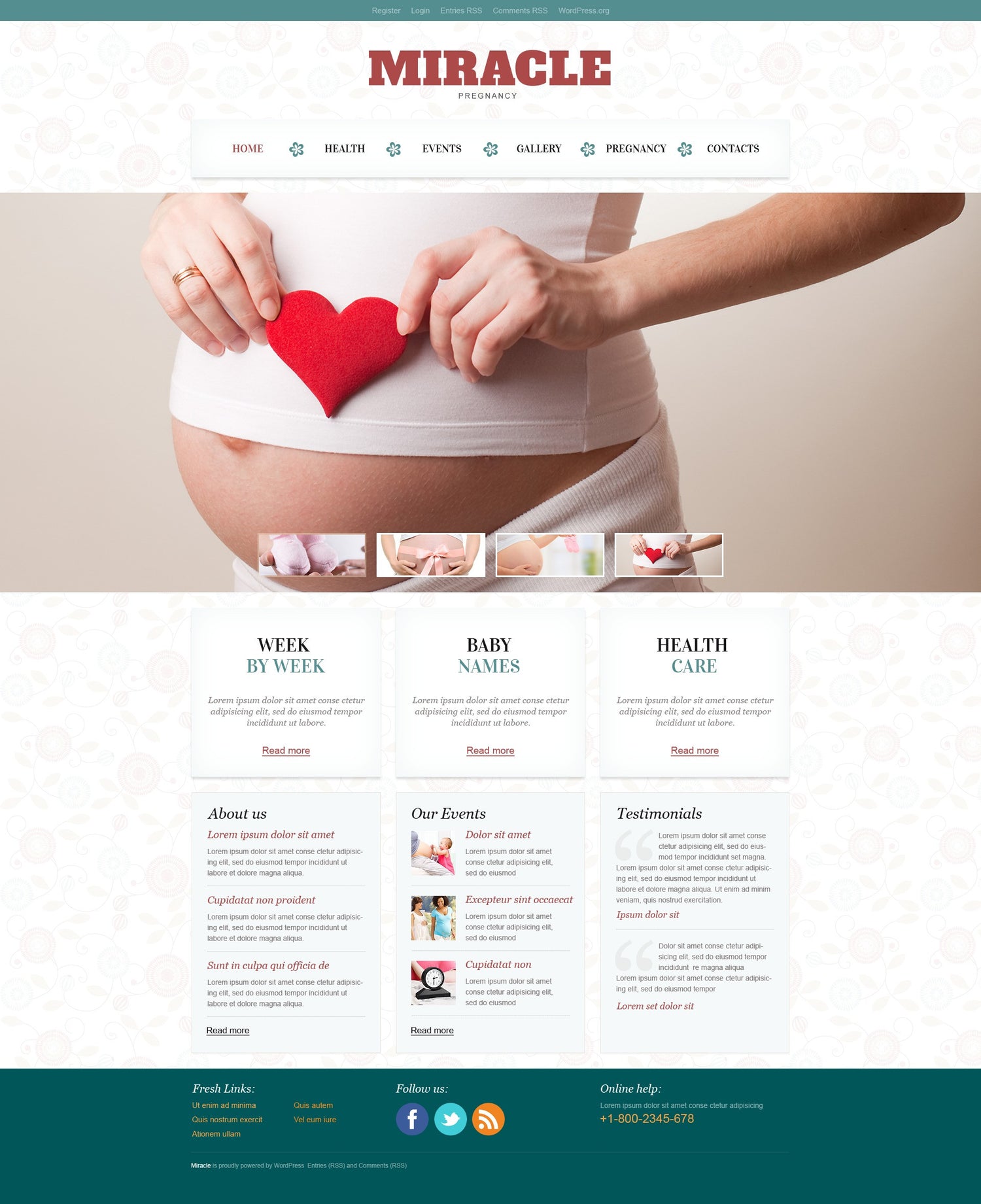 WordPress Themes - GoWebBaby.Com