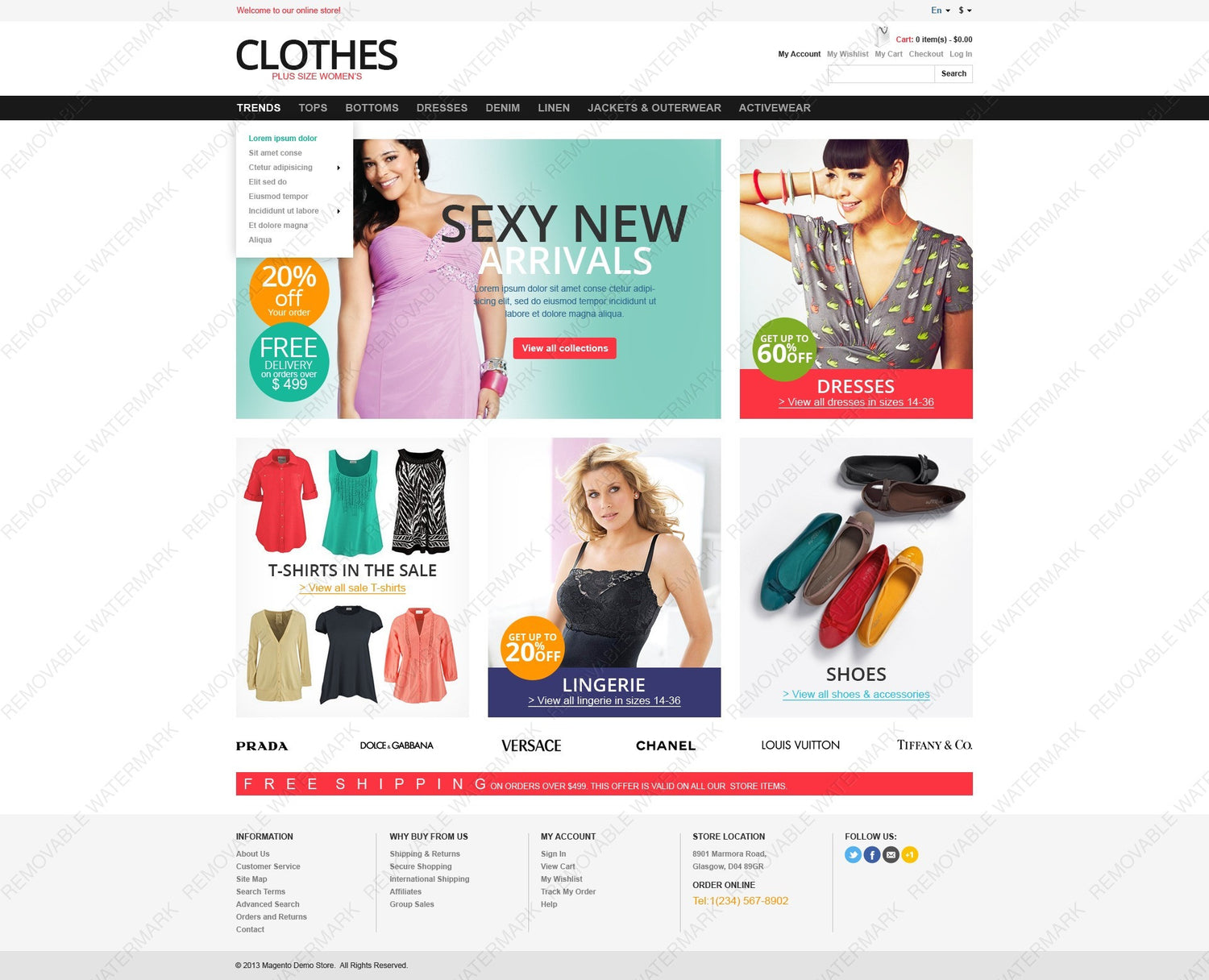 Magento Themes - GoWebBaby.Com