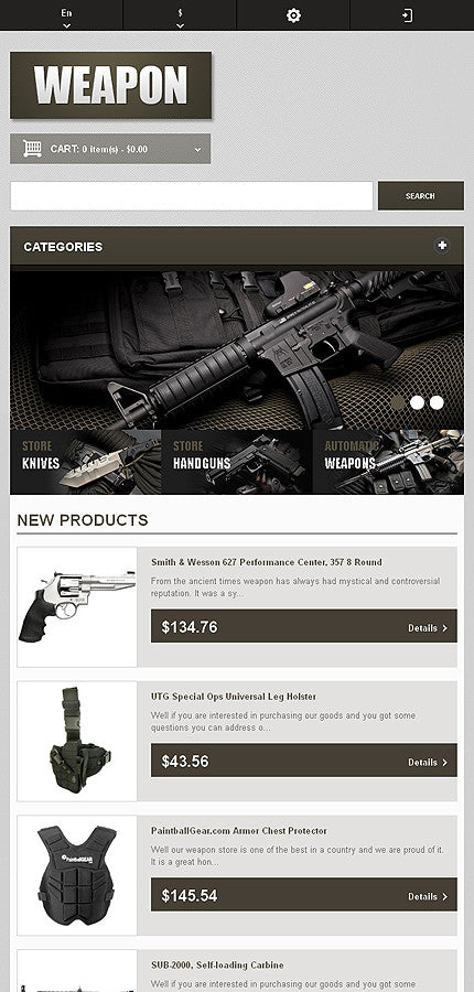 Magento Themes - GoWebBaby.Com