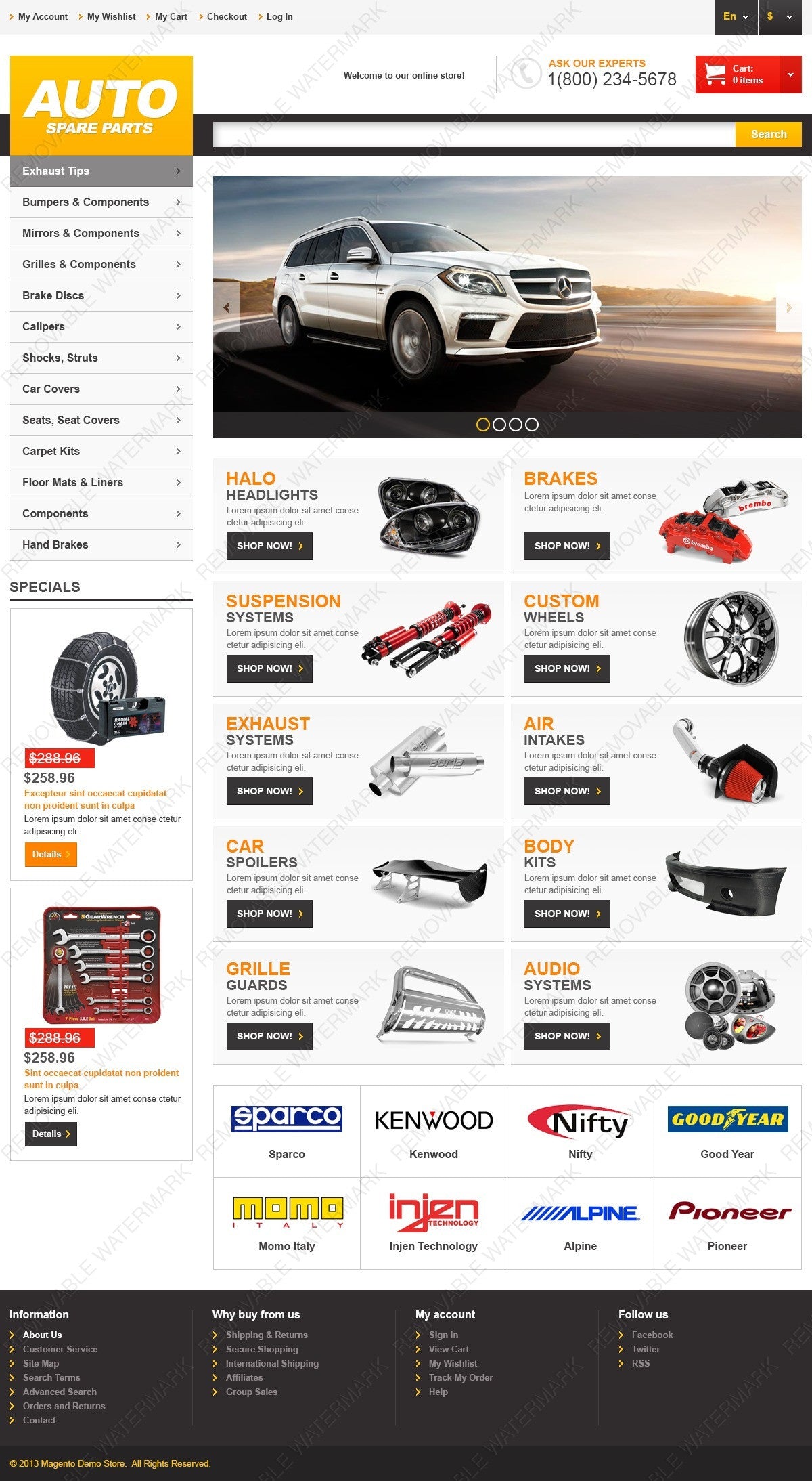 Magento Themes - GoWebBaby.Com