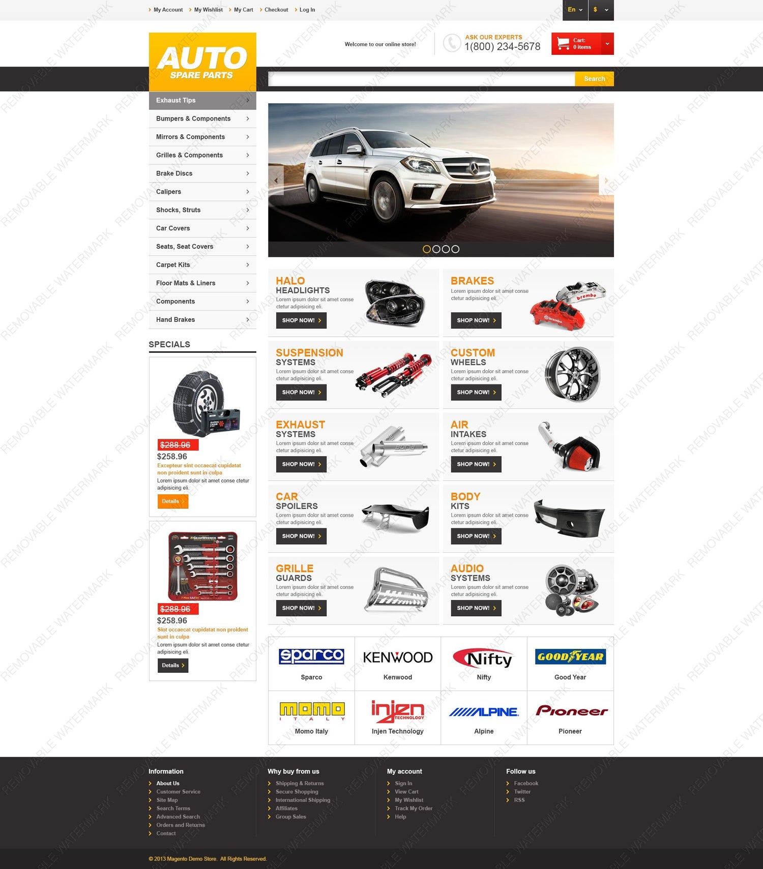 Magento Themes - GoWebBaby.Com