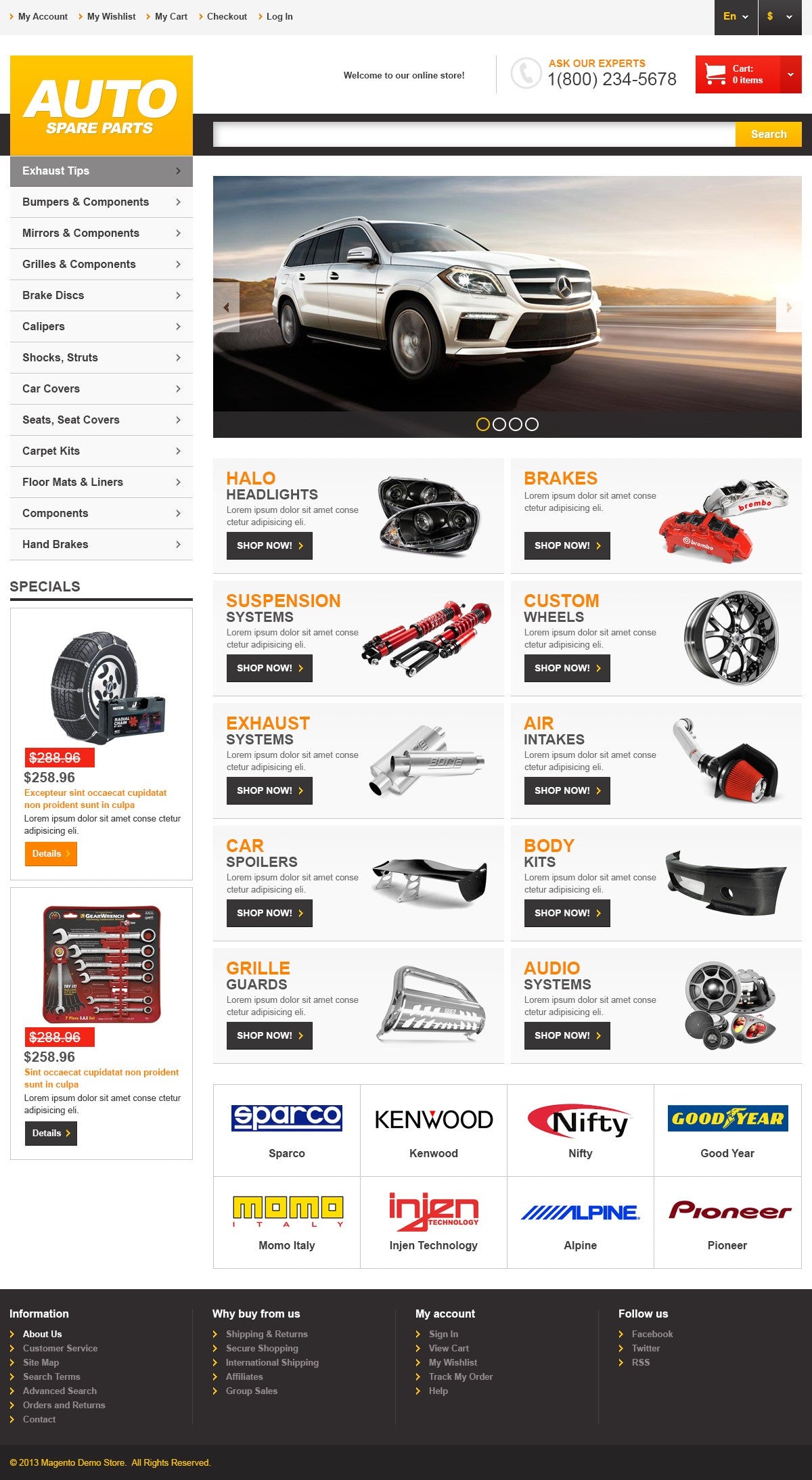 Magento Themes - GoWebBaby.Com