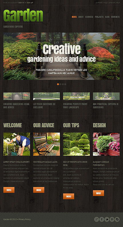 WordPress Themes - GoWebBaby.Com