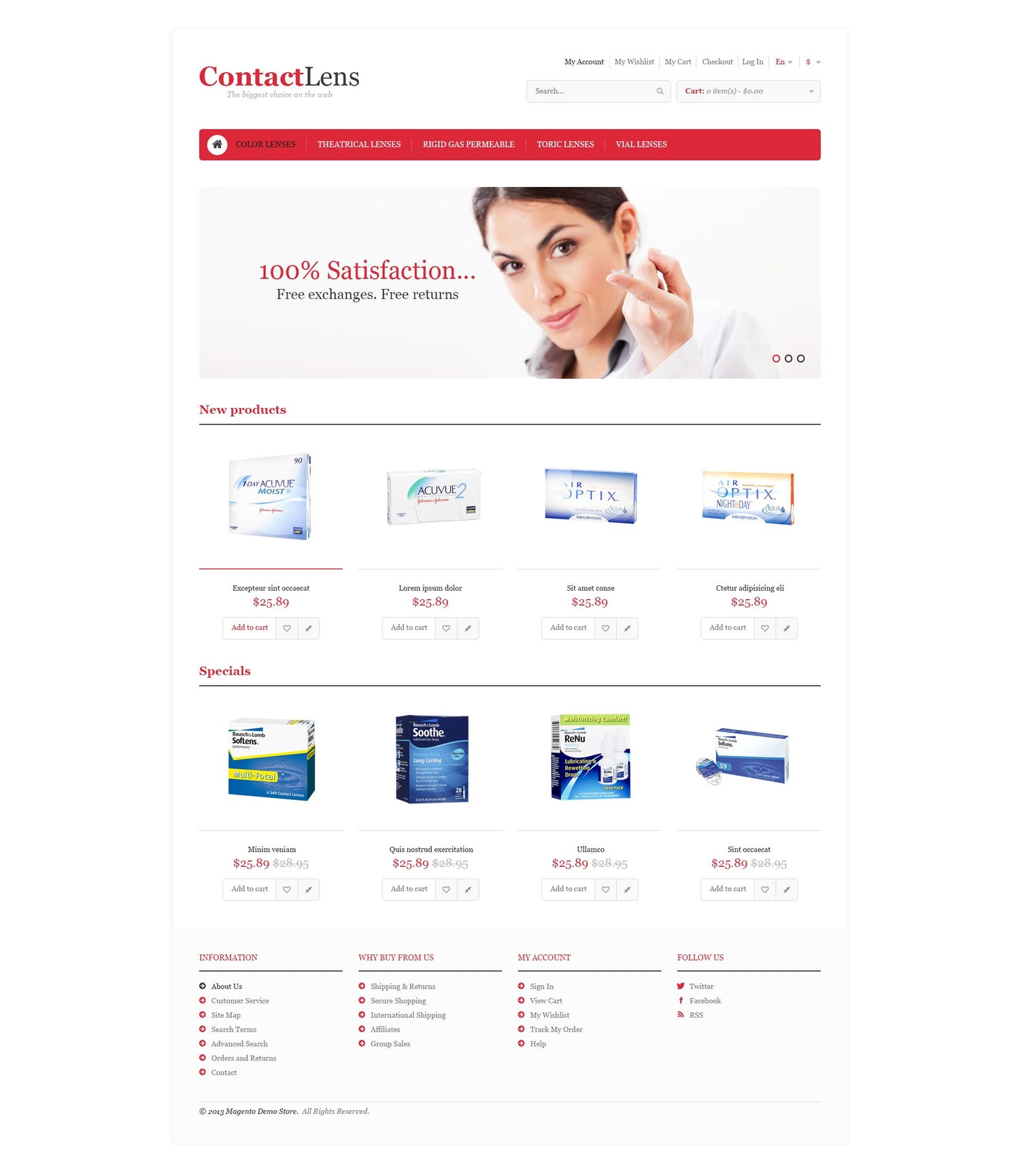 Magento Themes - GoWebBaby.Com