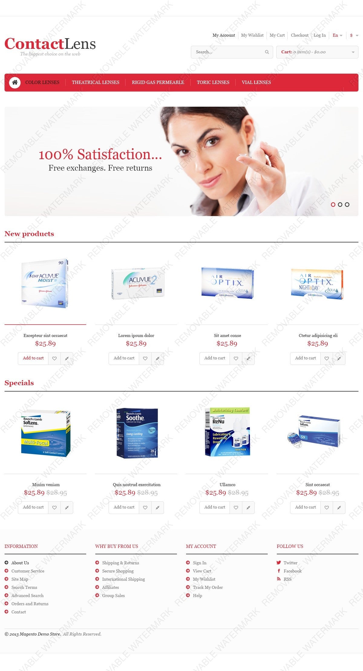 Magento Themes - GoWebBaby.Com