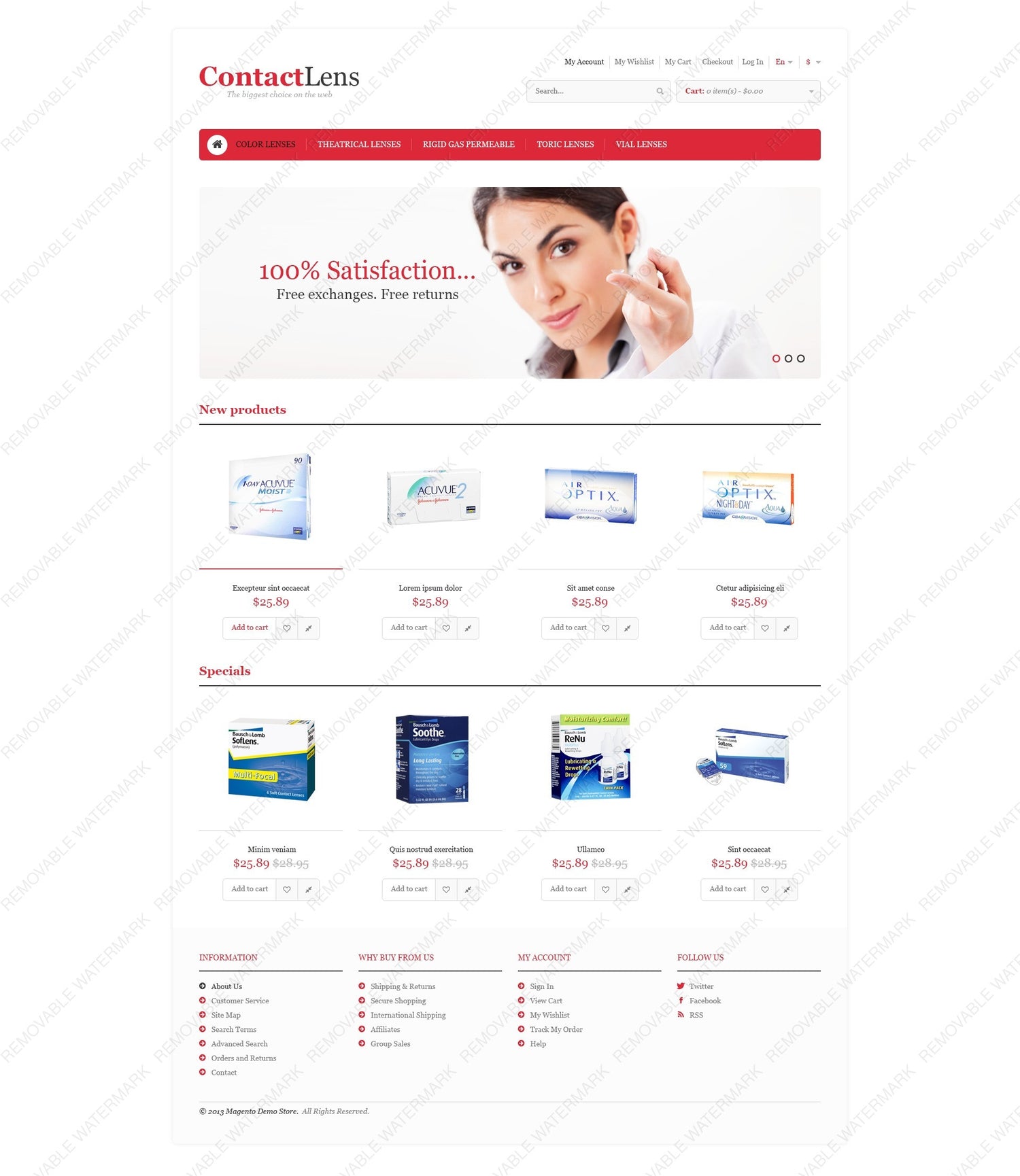 Magento Themes - GoWebBaby.Com