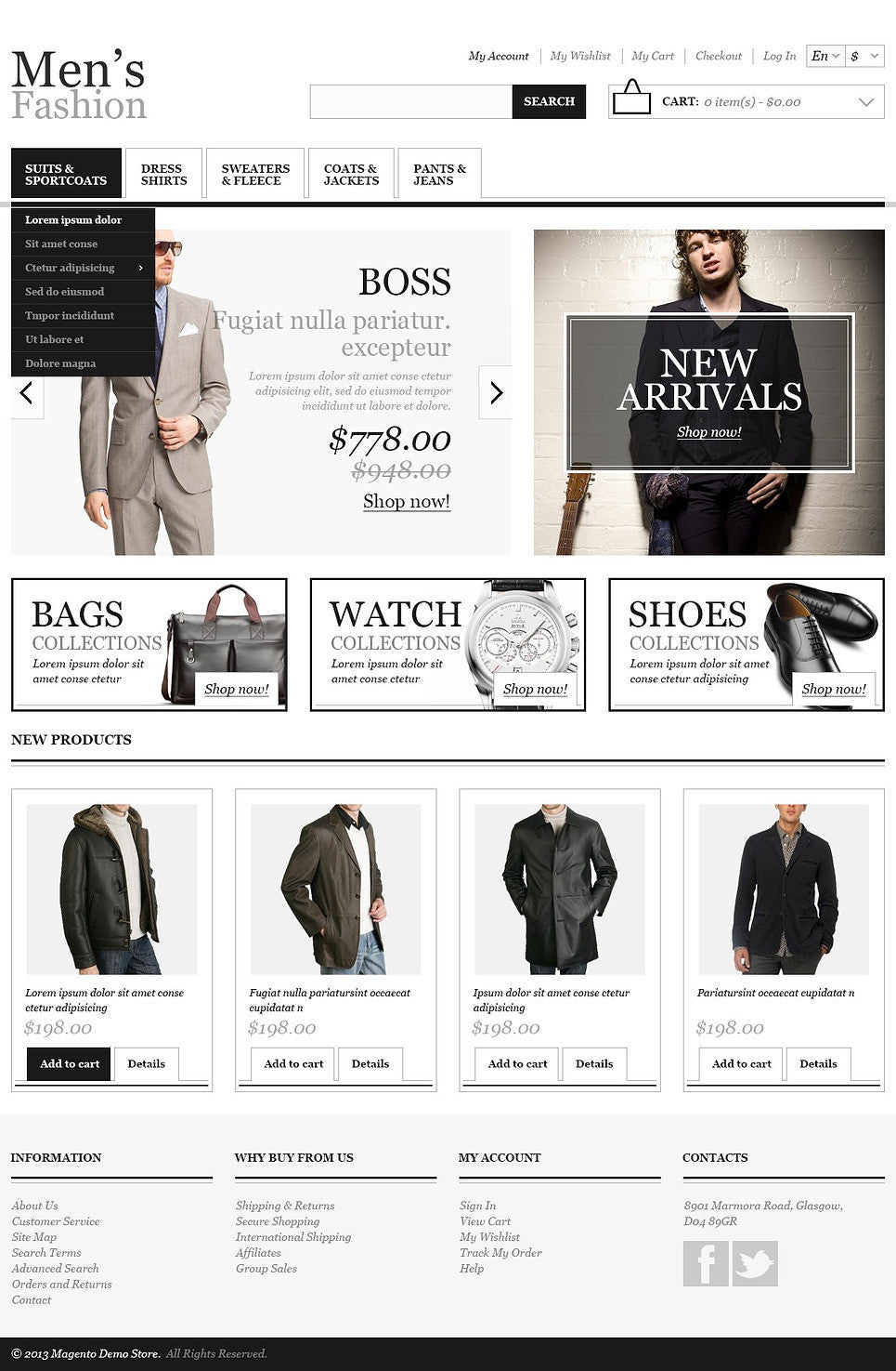 Magento Themes - GoWebBaby.Com
