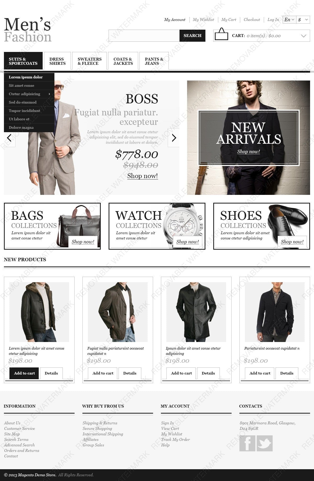 Magento Themes - GoWebBaby.Com