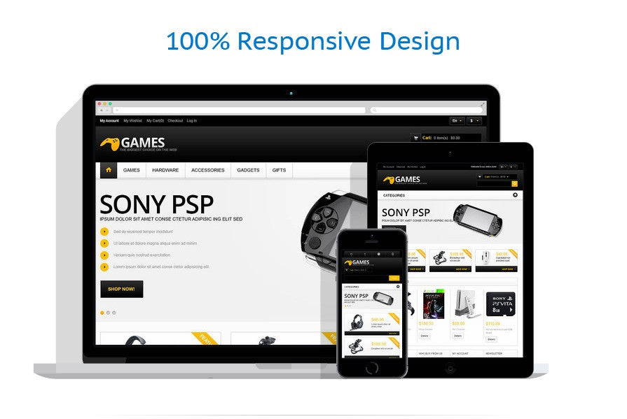 Magento Themes - GoWebBaby.Com