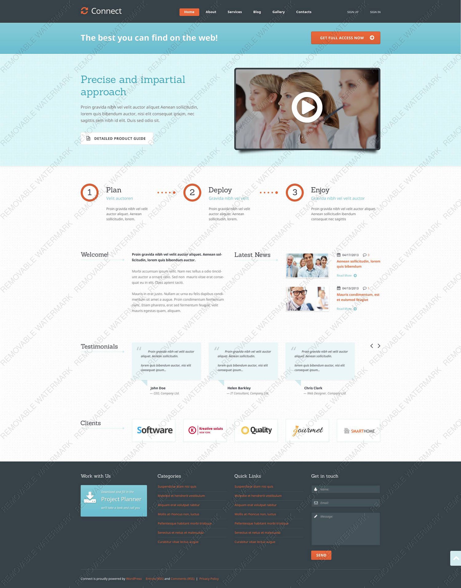 WordPress Themes - GoWebBaby.Com