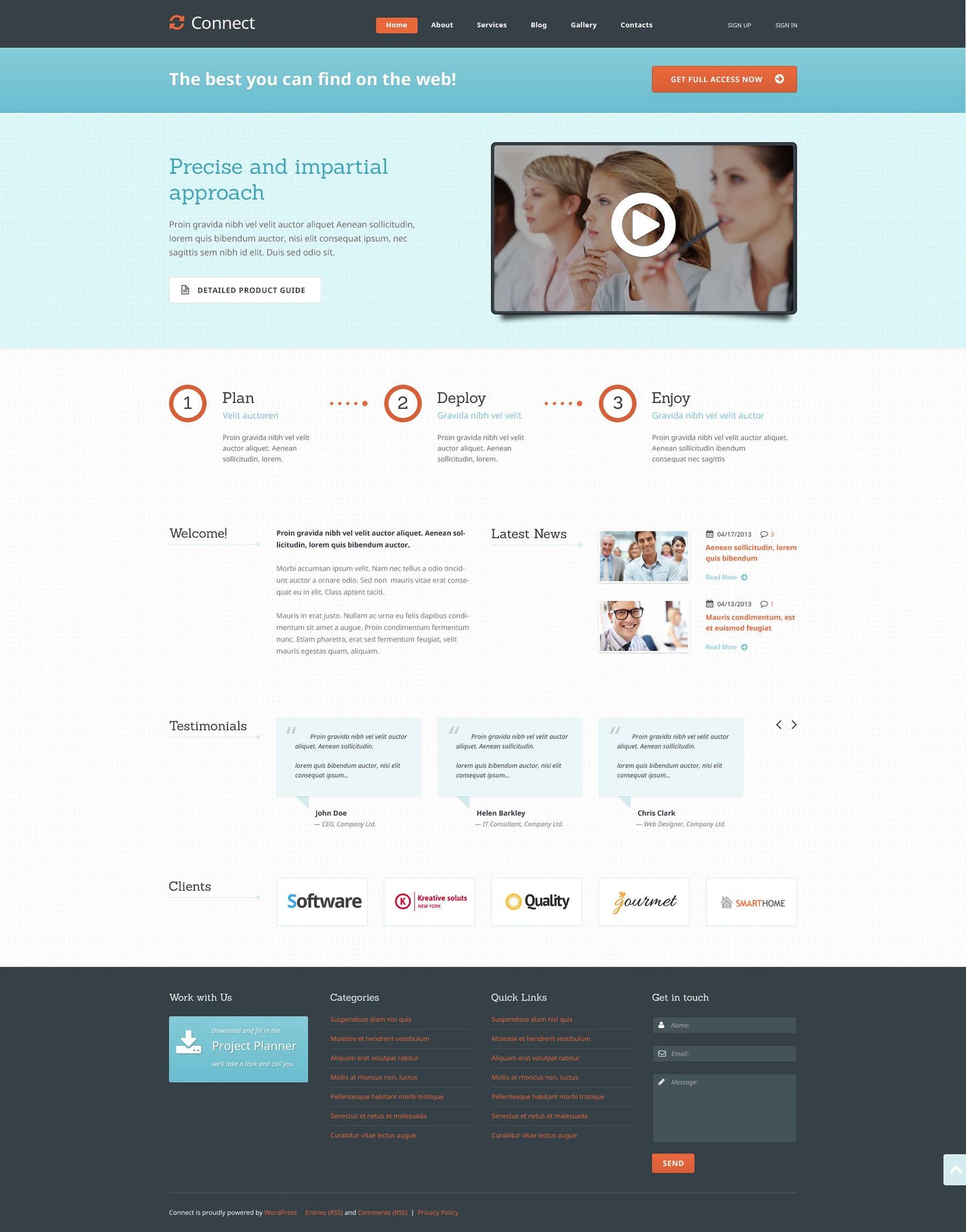 WordPress Themes - GoWebBaby.Com