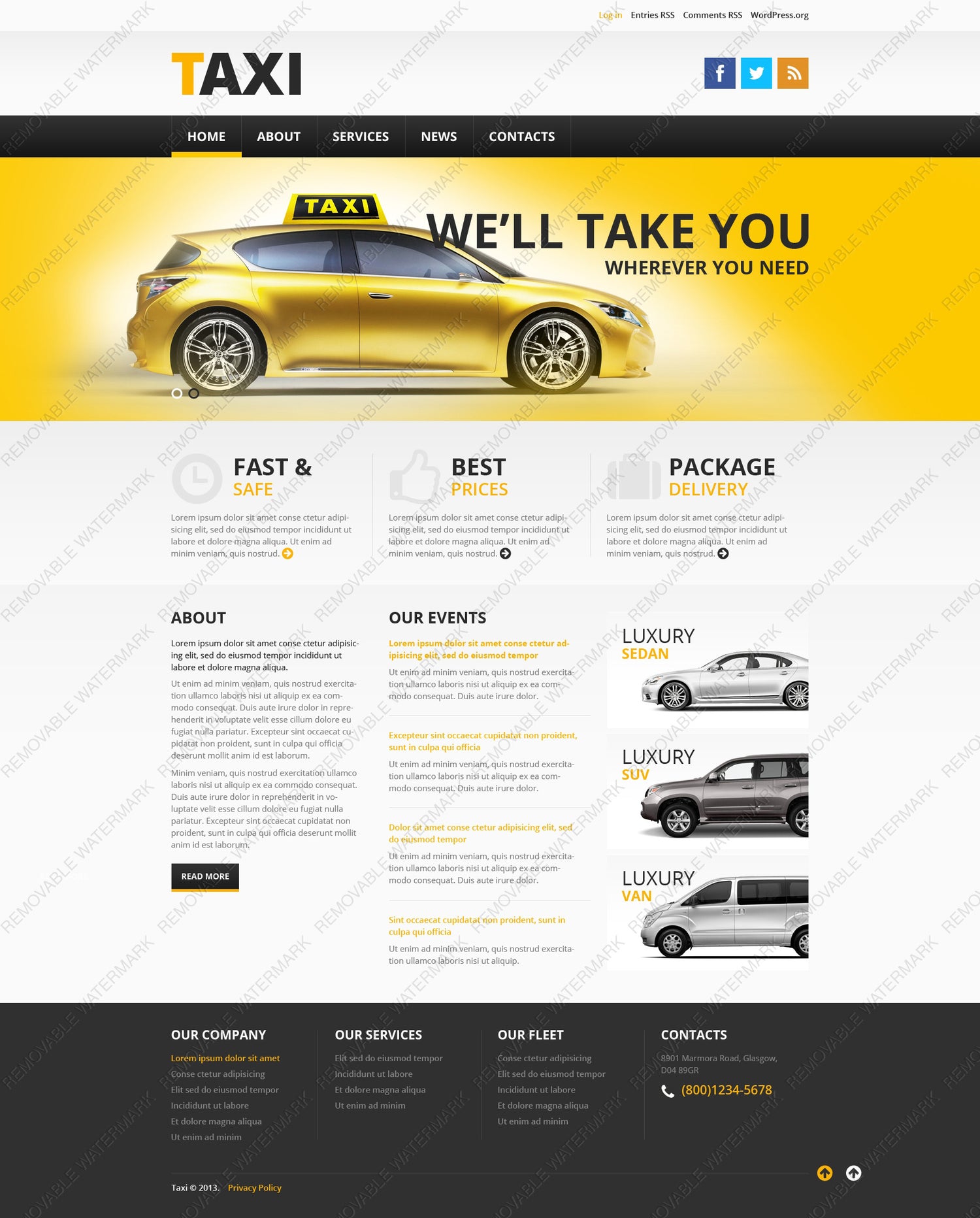 WordPress Themes - GoWebBaby.Com
