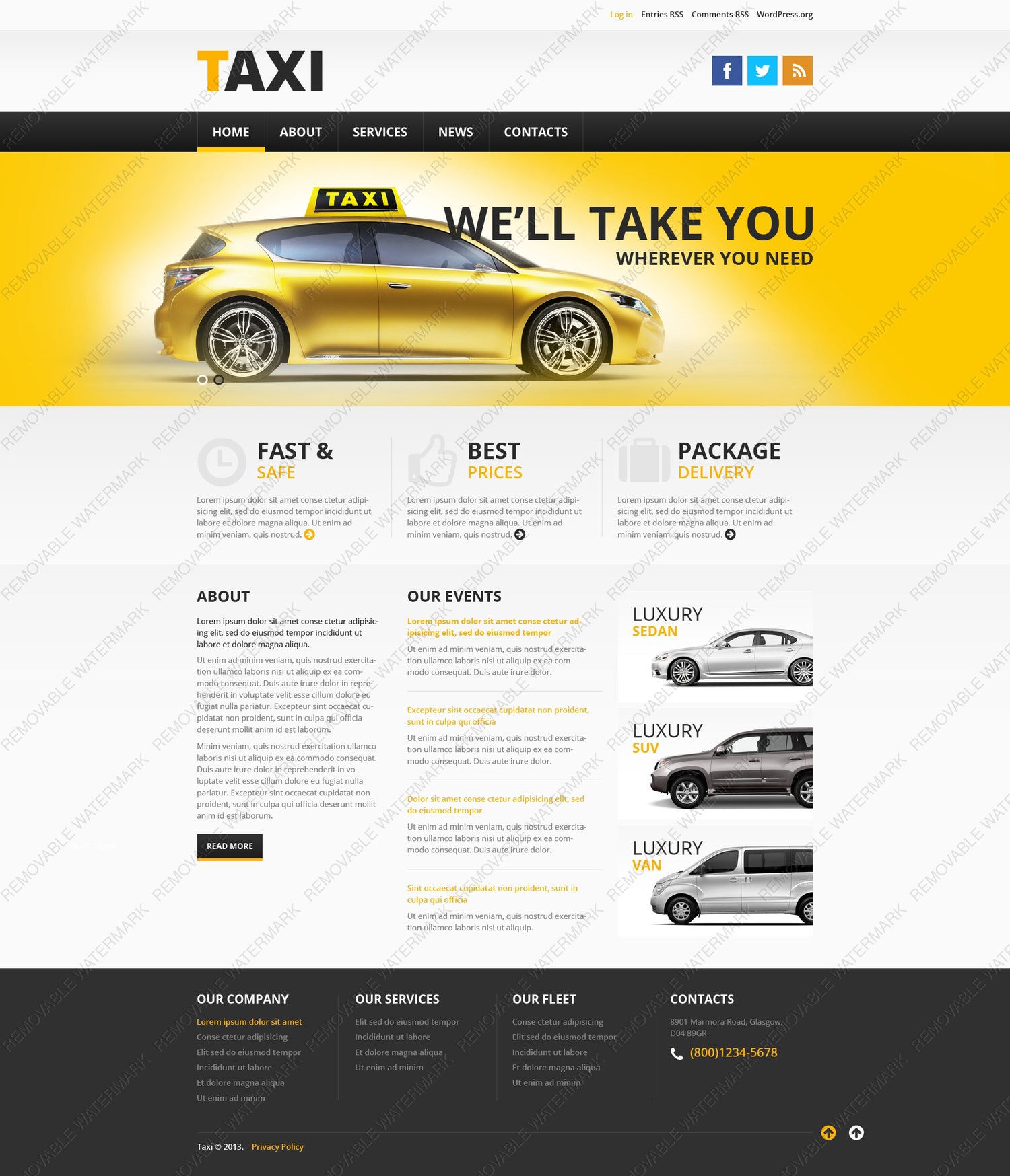 WordPress Themes - GoWebBaby.Com