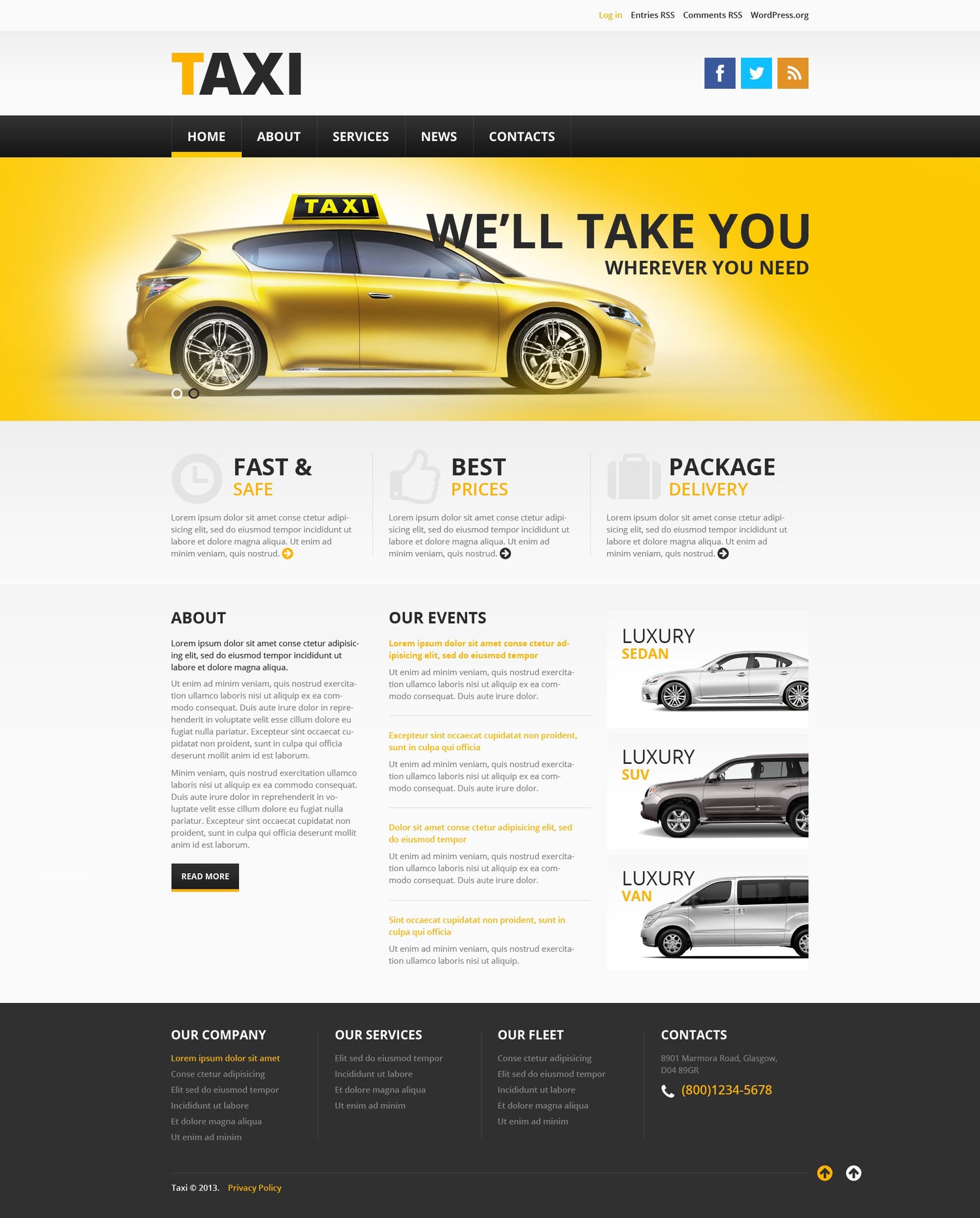 WordPress Themes - GoWebBaby.Com