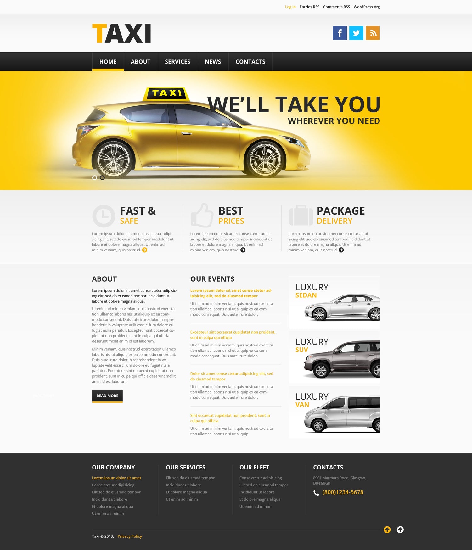 WordPress Themes - GoWebBaby.Com