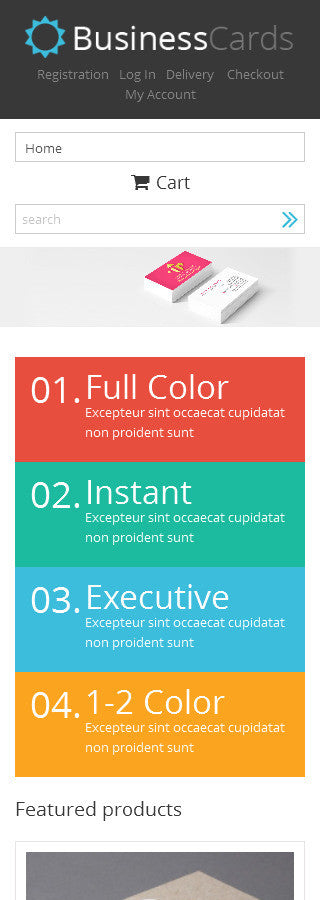 Online Printing WooCommerce Website Design - GoWebBaby.Com