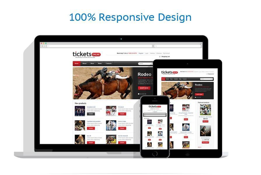Eticket WooCommerce Website Design - GoWebBaby.Com