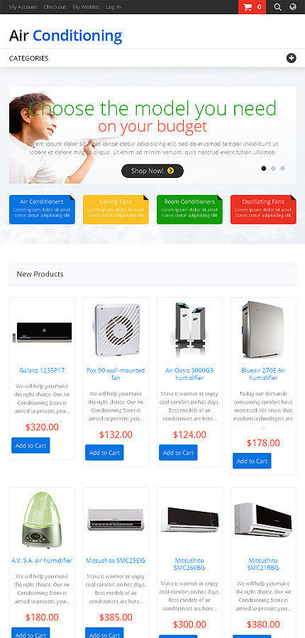 Magento Themes - GoWebBaby.Com