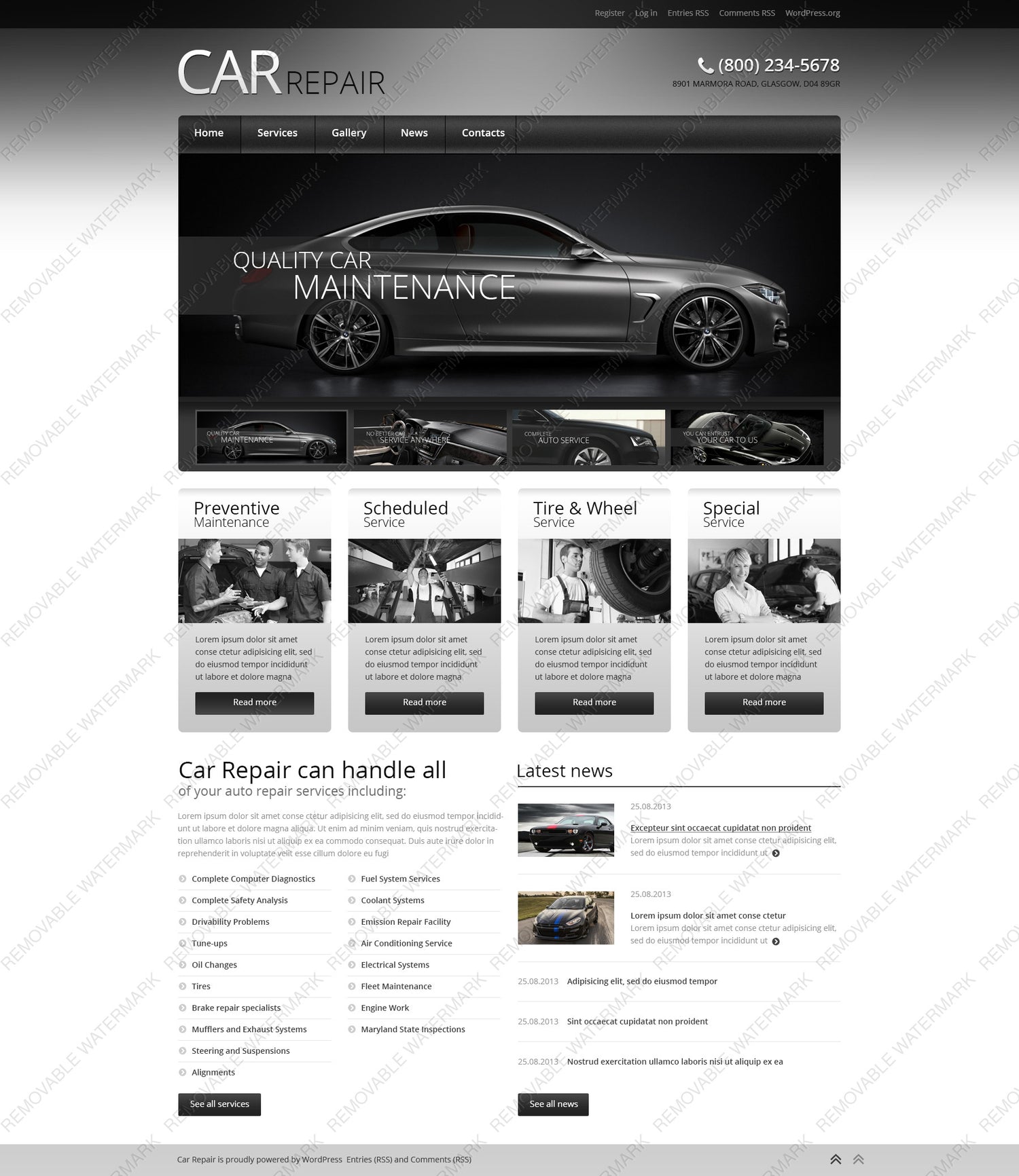 WordPress Themes - GoWebBaby.Com
