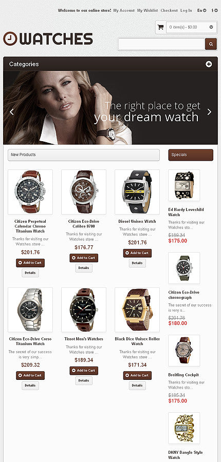 Magento Themes - GoWebBaby.Com