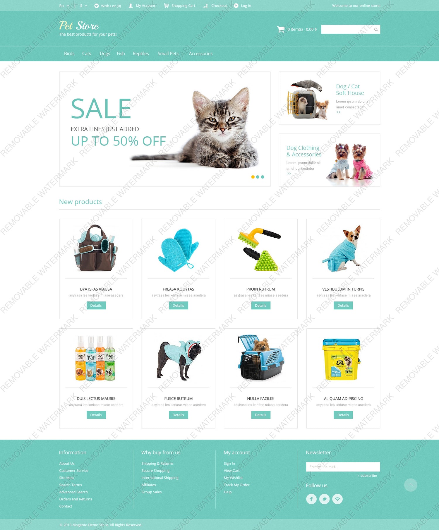 Magento Themes - GoWebBaby.Com