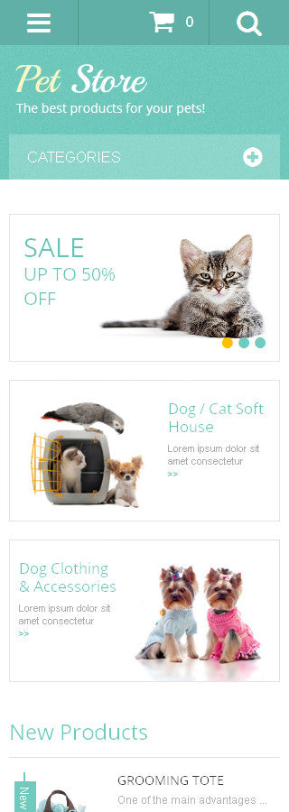 Magento Themes - GoWebBaby.Com