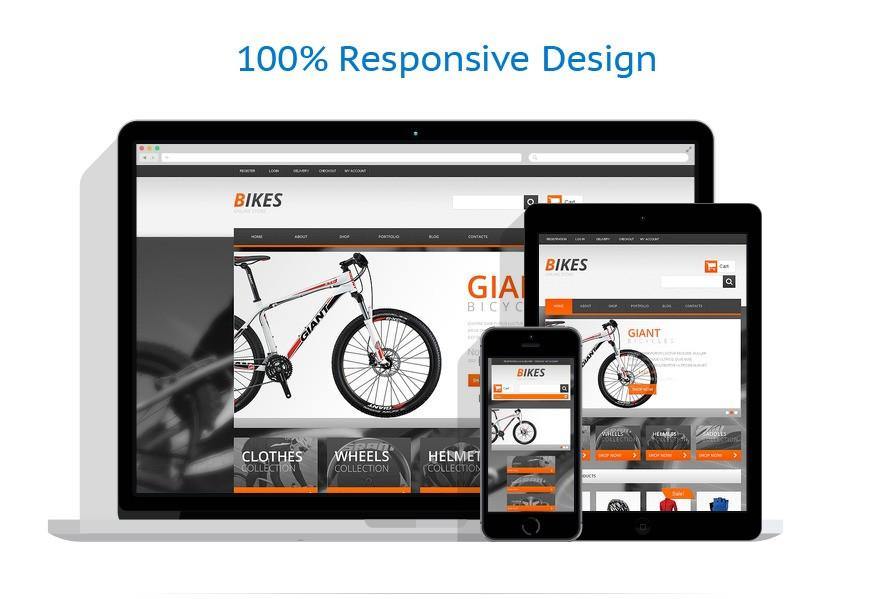 Bicycle Store WooCommerce Website Design - GoWebBaby.Com
