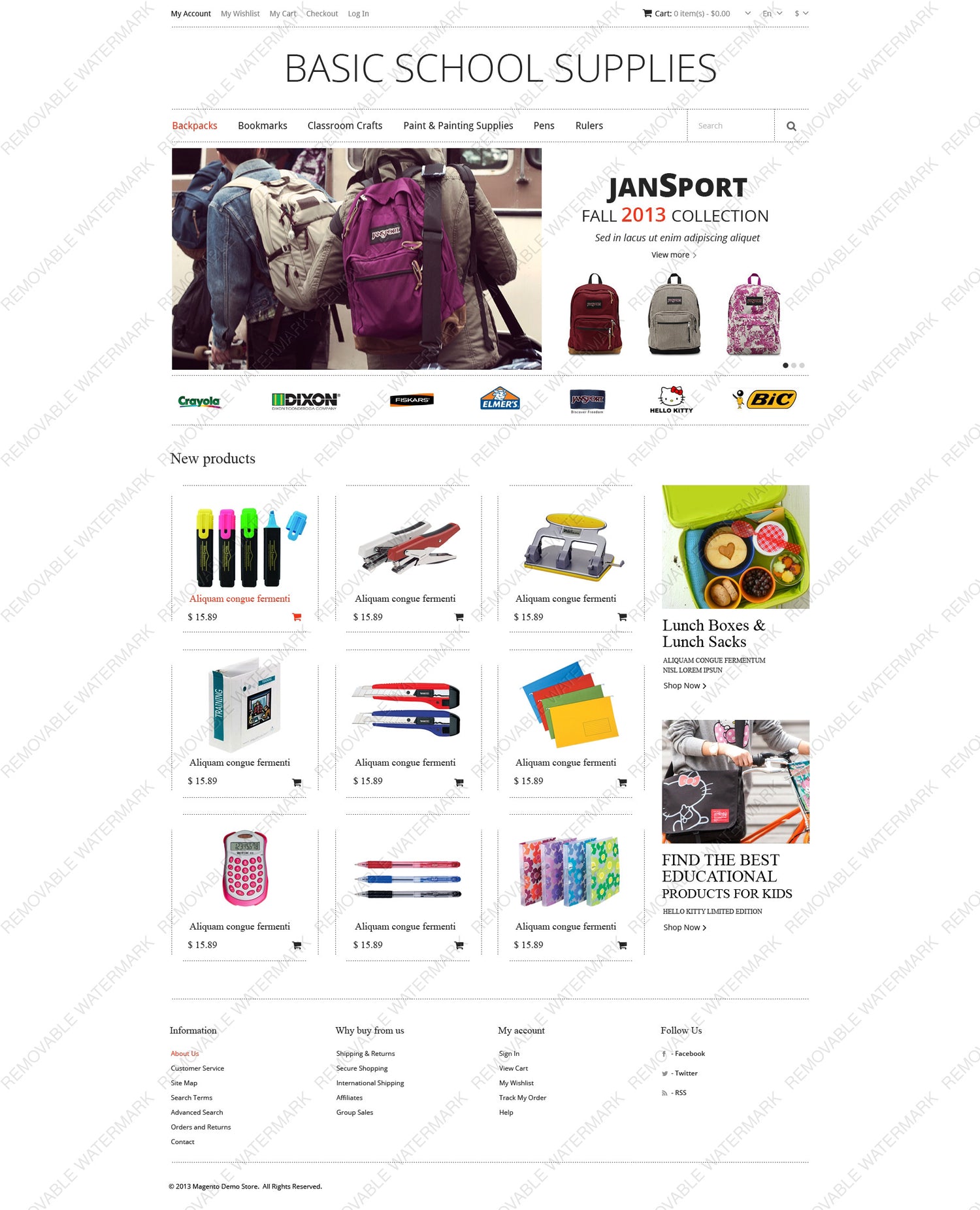 Magento Themes - GoWebBaby.Com