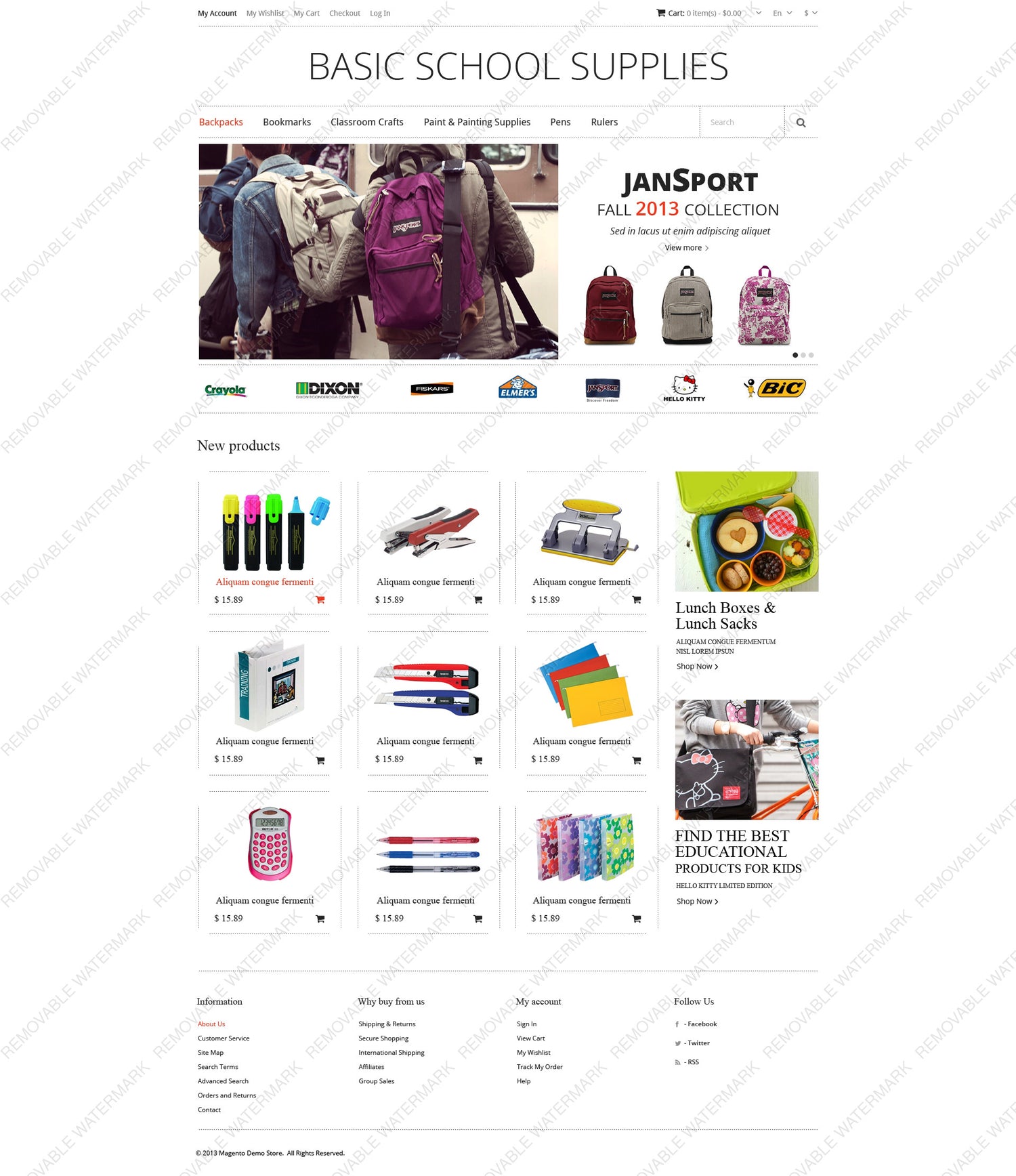 Magento Themes - GoWebBaby.Com