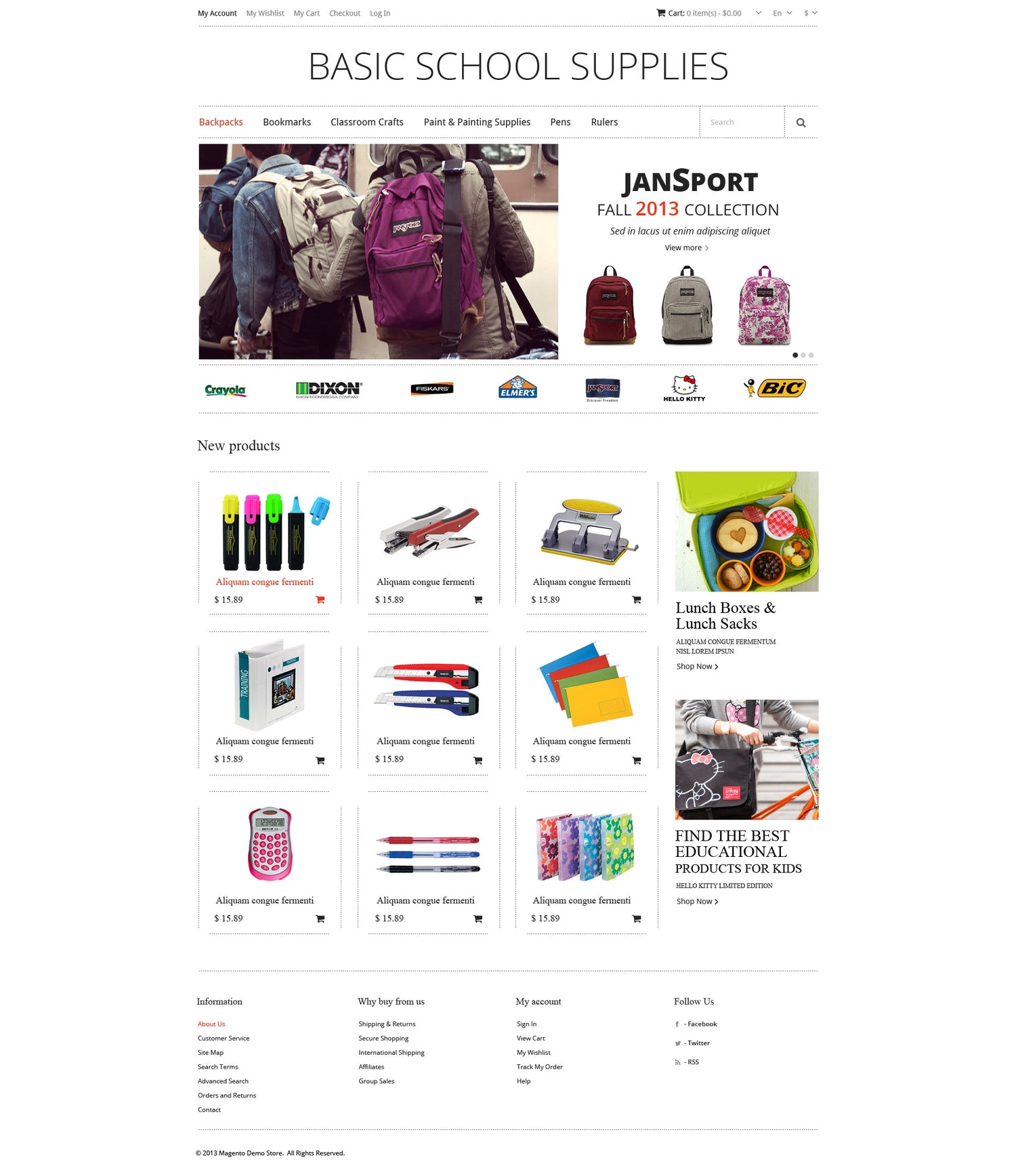 Magento Themes - GoWebBaby.Com
