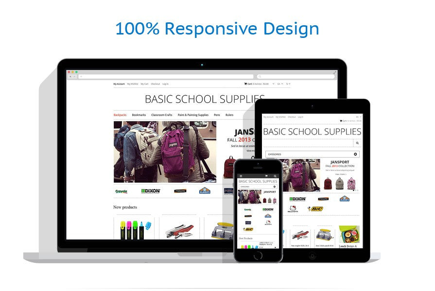 Magento Themes - GoWebBaby.Com
