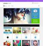 Photo Stock Online Magento Store Design - GoWebBaby.Com