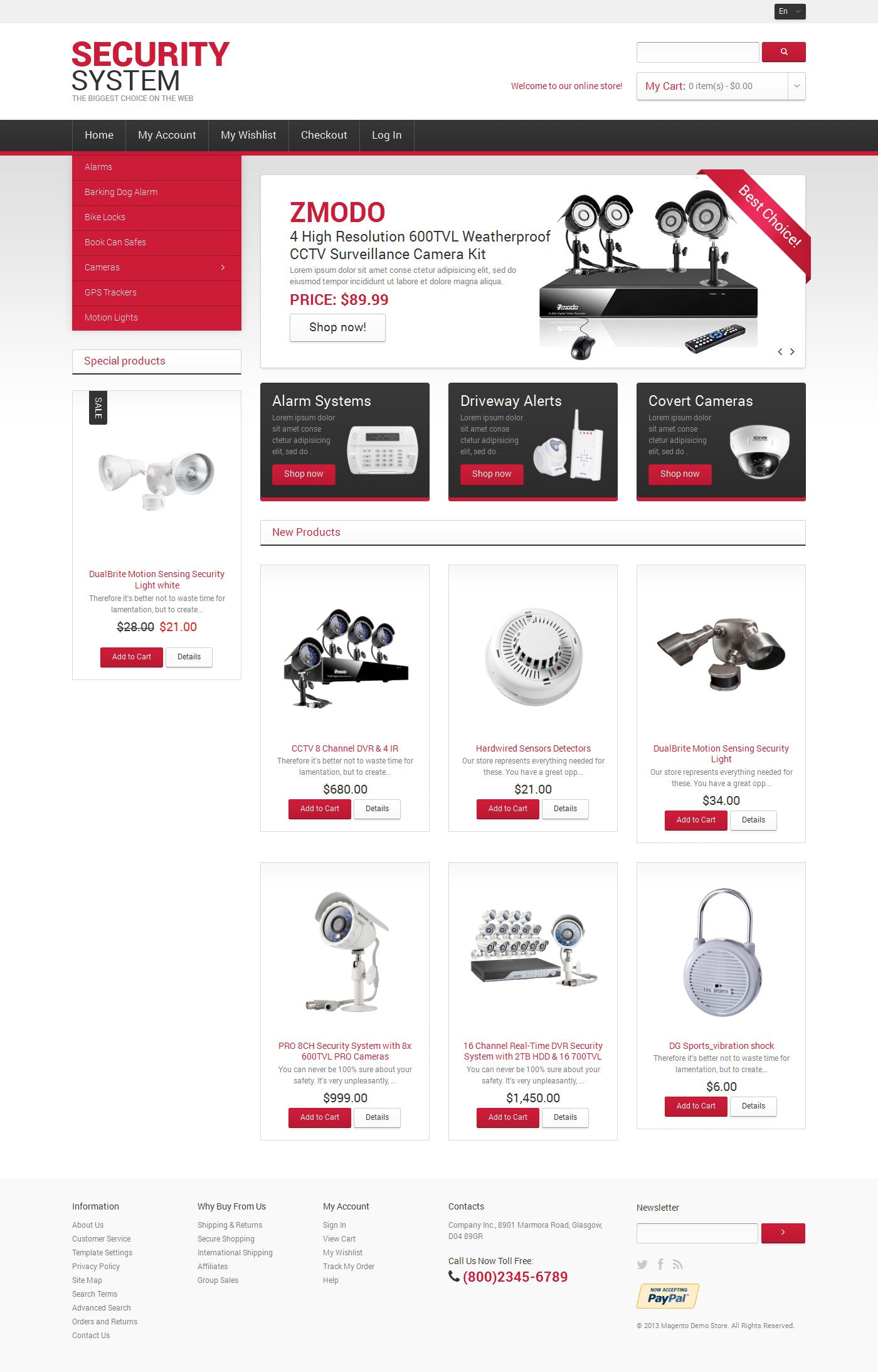 Magento Themes - GoWebBaby.Com