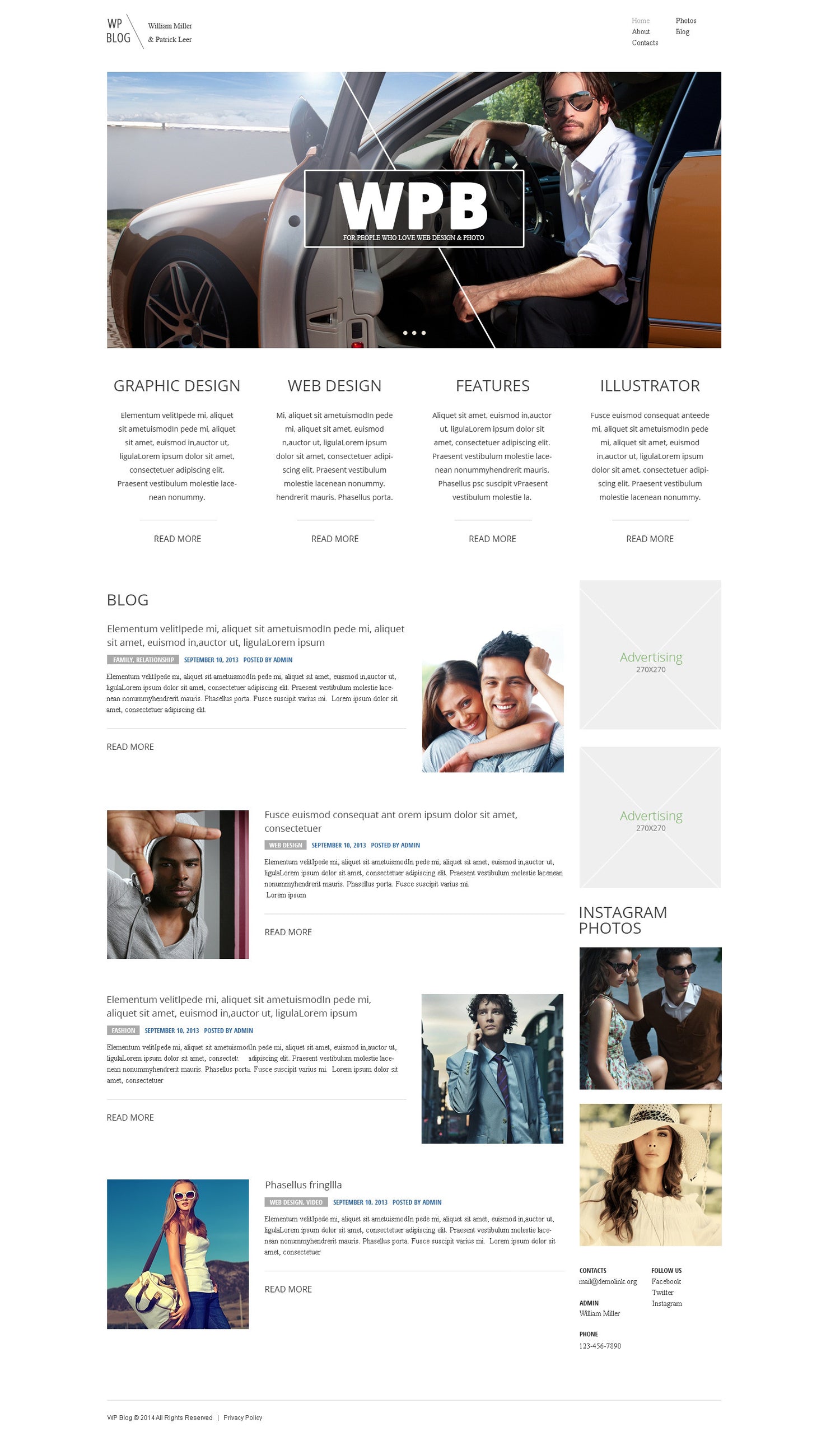 WordPress Themes - GoWebBaby.Com
